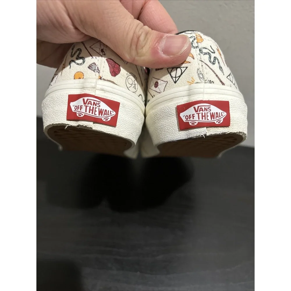 Vans Limited Edition Harry Potter Classic Slip-On Shoes Marauder's Map M 4.5 W 6